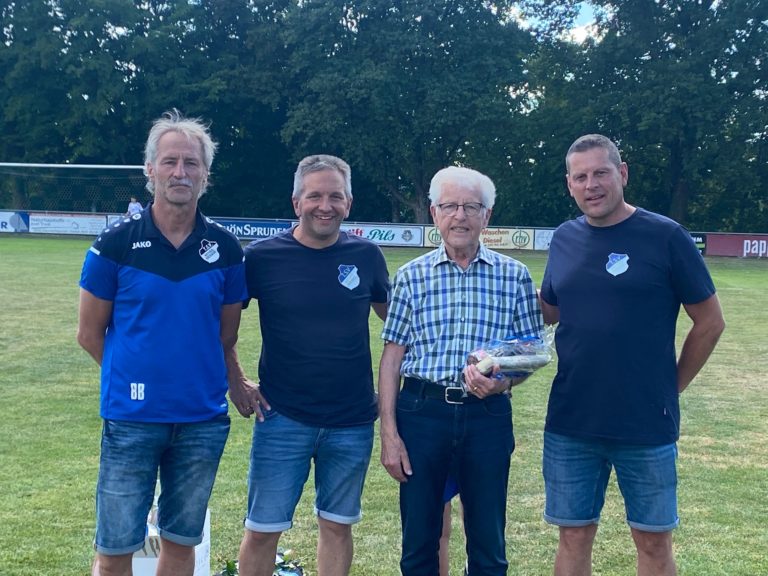 Verabschiedung aus dem aktiven Tischtennis